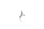 Ear Climber Charm Silver