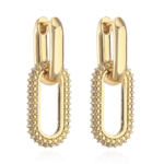 Golden Link Earrings